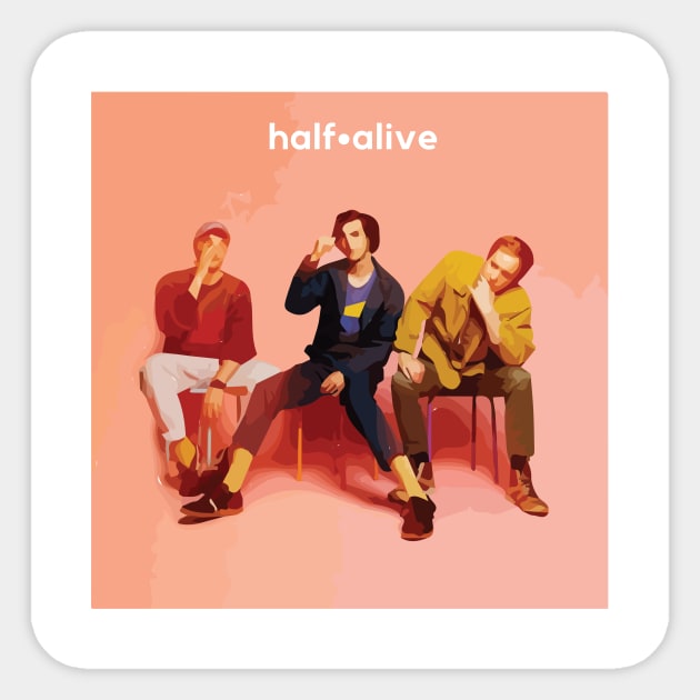 half alive Sticker by usernate